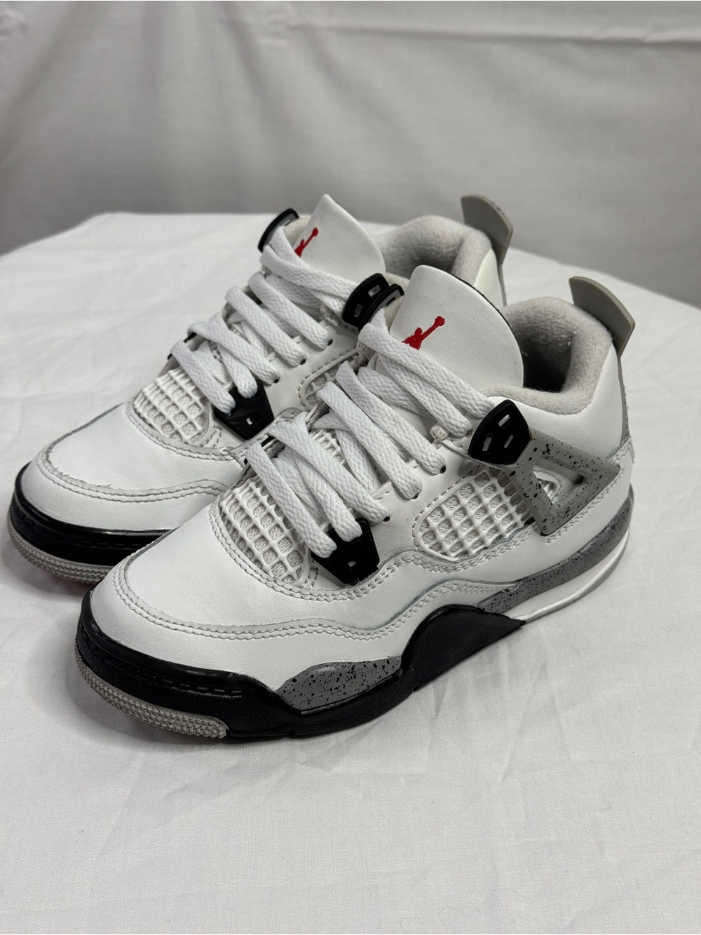Air Jordan 4 Retro White Cement (2025) Toddler Size 11C